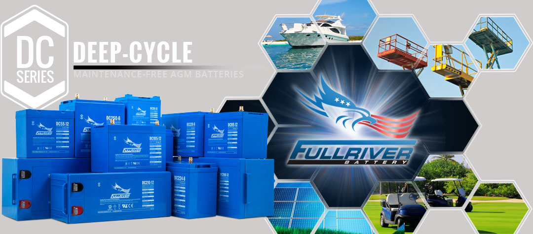 Аккумуляторные свинцово-кислотные батареи Fullriver серии DC